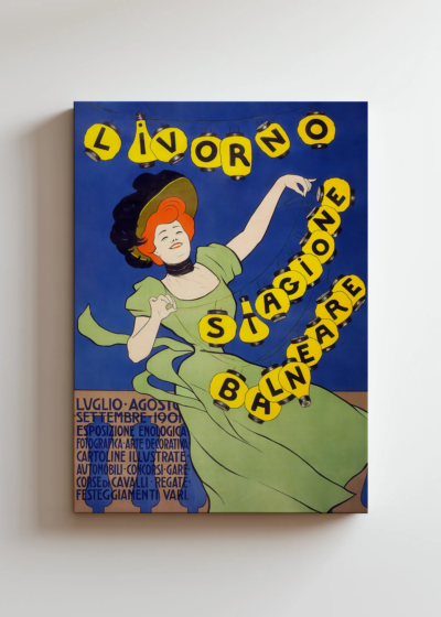 Leonetto Cappiello 1901 festiwal Livorno Włochy obraz na płótnie