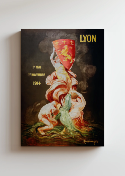 Lyon 1914 Leonetto Cappiello Art Nouveau obraz na płótnie