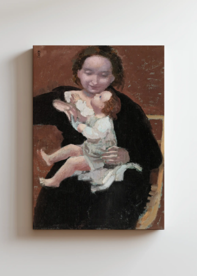 Maurice Denis Matka z dzieckiem 1895 symbolizm obraz na płótnie