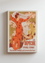 Maurice Denis La Dépêche 1895 Art Nouveau vintage obraz na płótnie