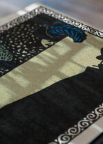 Zbliżenie na detale plakatu: Nocna rozmowa Moritz Jung secesja Naechtliches Gespraech