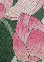 Kwitnący Lotos Ohara Koson japoński vintage obraz na płótnie