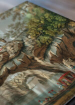 Zbliżenie na detale plakatu: Widoki Imperium Osmańskiego Luigi Mayer grota