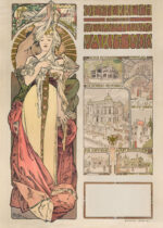 Plakat Alfons Mucha Wystawa Światowa Paryż 1900 secesja