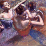 Plakat Tancerki 1899 Edgar Degas opera impresjonizm