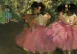 Plakat Tancerki w różu Edgar Degas impresjonizm balet