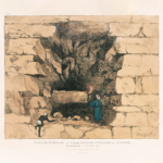 Plakat wnętrze piramidy Chefrena Belzoni 1820