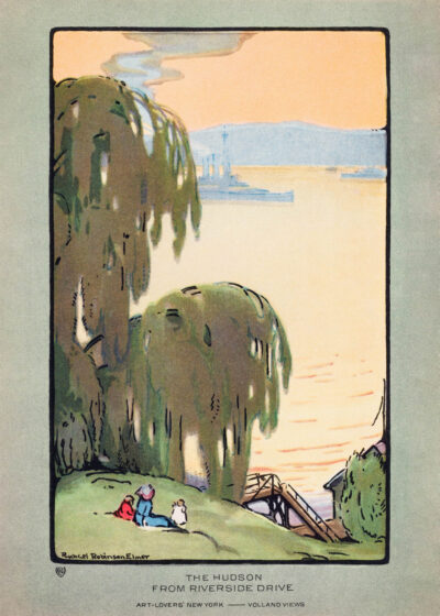 Plakat Riverside Drive Hudson River Rachael Robinson Elmer
