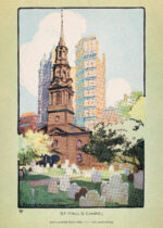 Plakat St. Paul's Chapel Nowy Jork Rachael Robinson Elmer