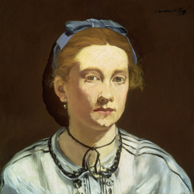 Plakat portret kobiety Édouard Manet reprodukcja XIX wiek