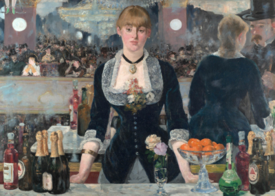 Plakat Bar w Folies-Bergère Édouard Manet 1882 reprint