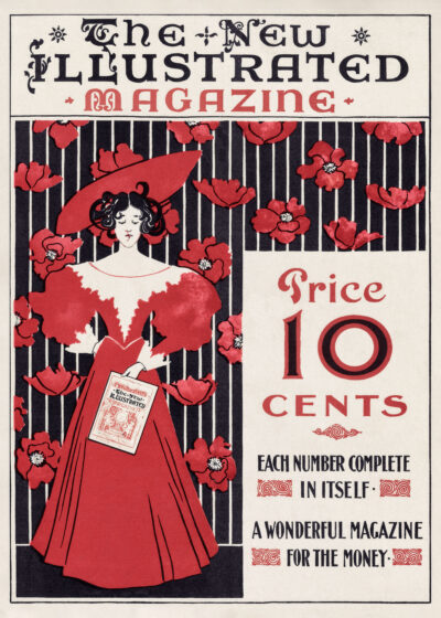 Plakat Ethel Reed The New Illustrated Magazine 1895