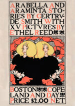 Plakat Ethel Reed Arabella and Araminta vintage 1895