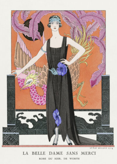Plakat La Belle Dame Sans Merci George Barbier Art Deco