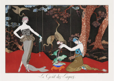 Plakat Le Goût des Laques George Barbier Art Deco
