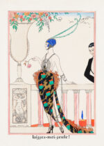 Plakat Laissez-moi-seule George Barbier art déco 1919