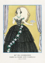 Plakat Dama Kameliowa George Barbier Art Deco