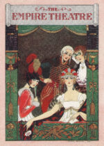 Plakat Empire Theatre 1922 George Barbier art déco