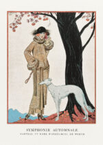 Plakat Symphonie Automnale George Barbier art deco