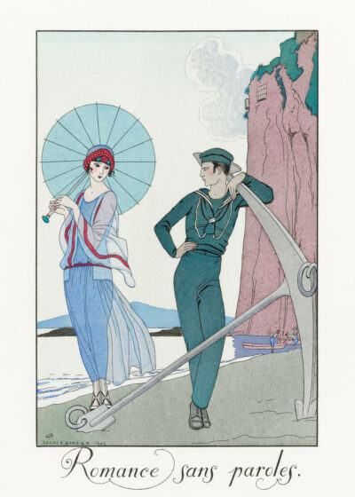 Plakat Romance sans paroles George Barbier art déco