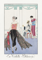 Plakat La Toilette Délicieuse George Barbier Art Deco