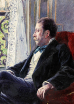 Plakat Mężczyzna przy oknie Gustave Caillebotte impresjonizm