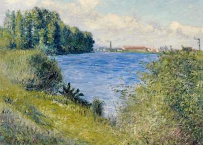 Plakat Widok na Senę Argenteuil Gustave Caillebotte