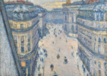 Plakat Rue Halévy Gustave Caillebotte impresjonizm Paryż