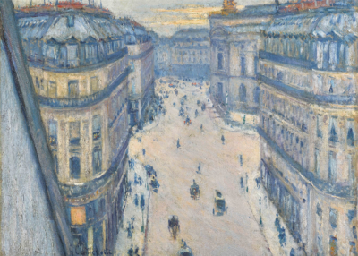 Plakat Rue Halévy Gustave Caillebotte impresjonizm Paryż