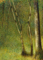 Plakat Georges Seurat pointylizm neoimpresjoniststyczne dzieło