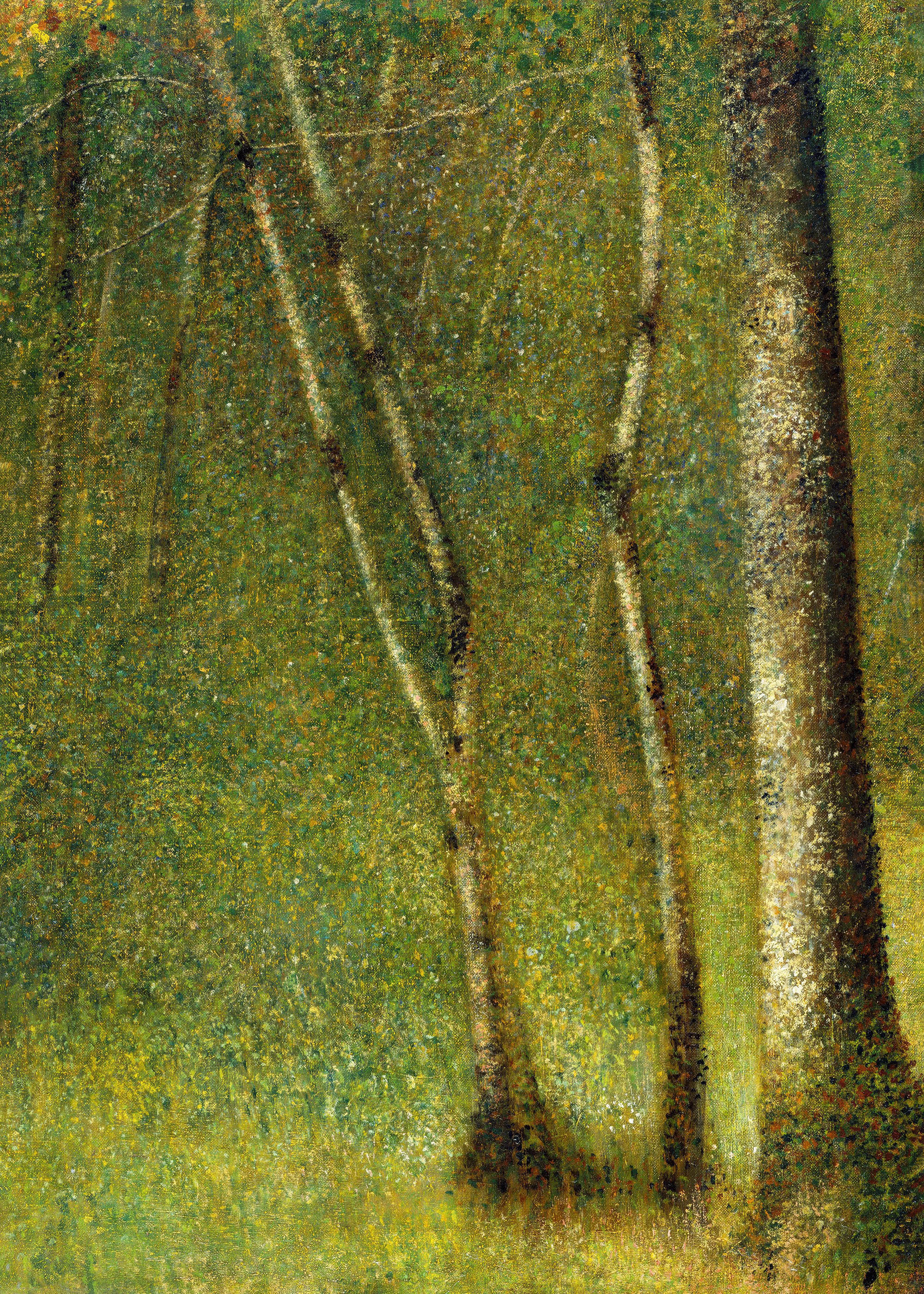 Plakat Georges Seurat pointylizm neoimpresjoniststyczne dzieło