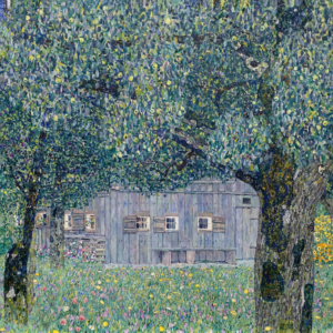 Plakat Gustav Klimt Dom wiejski w Górnej Austrii 1911
