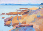 Plakat Henri-Edmond Cross pointylizm Śródziemnomorze