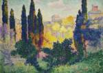 Plakat Henri-Edmond Cross neoimpresjionizm pointylizm