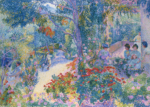 Plakat Henri-Edmond Cross ogród pointylistyczny neoimp