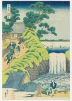 Plakat Hokusai widoki góry Fuji japońskie ukiyo-e drzeworyt
