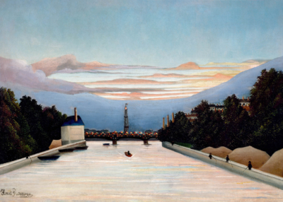 Plakat Henri Rousseau Wieża Eiffla 1898 Paryż