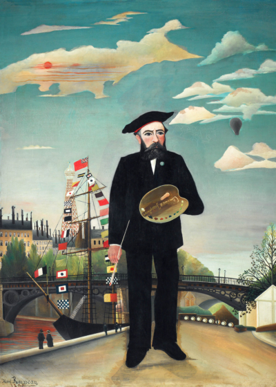 Plakat Henri Rousseau Ja: Portret-Pejzaż 1890