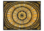 Plakat mandala Julie de Graag drzeworyt geometryczny wzór