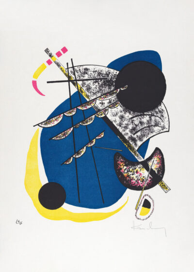 Plakat Wassily Kandinsky Małe Światy II Kleine Welten II 1922 abstrakcja geometryczna