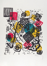 Plakat Kandinsky Małe Światy V (Kleine Welten V) abstrakcja geometryczna