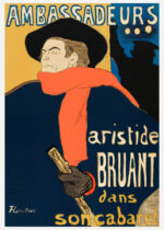 Plakat Ambassadeurs Aristide Bruant Toulouse-Lautrec