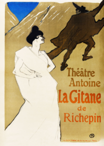 Plakat La Gitane Henri de Toulouse-Lautrec vintage art