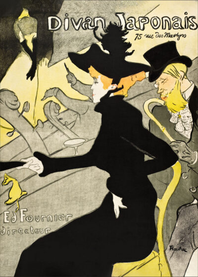 Plakat Divan Japonais Henri de Toulouse-Lautrec 1893