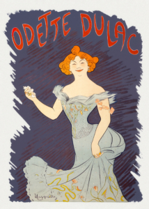 Plakat Odette Dulac Leonetto Cappiello Art Nouveau