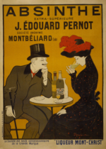 Plakat Leonetto Cappiello absynt 1906 vintage Paryż