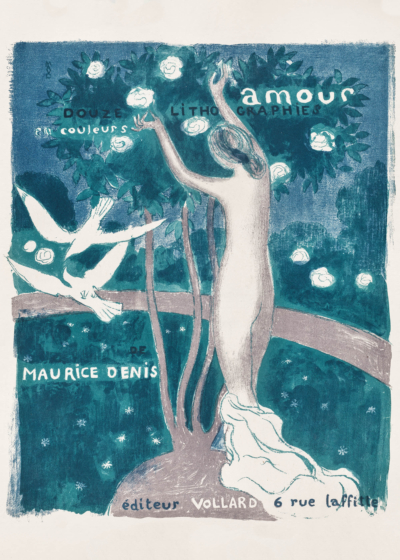 Plakat Amour (Miłość) Maurice Denis 1892 symbolizm art nouveau