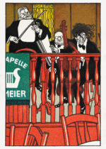 Plakat Kapelle Meier Moritz Jung wiedeńska secesja