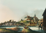 Plakat Osmański most Luigi Mayer XVIII wiek Turcja