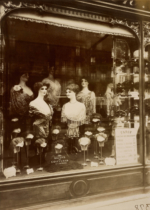 Plakat Eugène Atget witryna Paryż Boulevard de Strasbourg